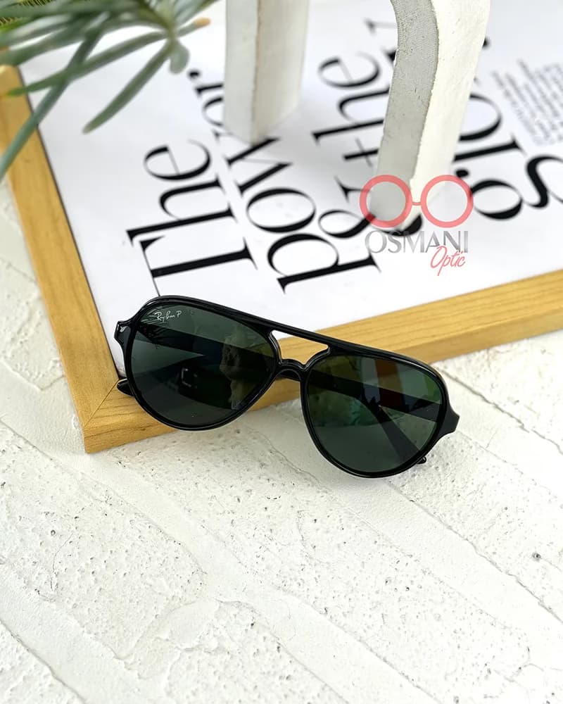 عینک آفتابی اسپرت ریبن پلاریزه اوتلت مدل RayBan RB4125 Cats5000 OUTLET — تصویر ۳