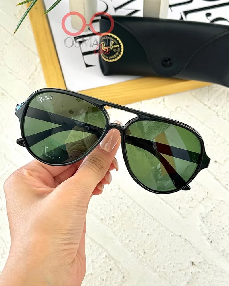 عینک آفتابی اسپرت ریبن پلاریزه اوتلت مدل RayBan RB4125 Cats5000 OUTLET — تصویر ۴