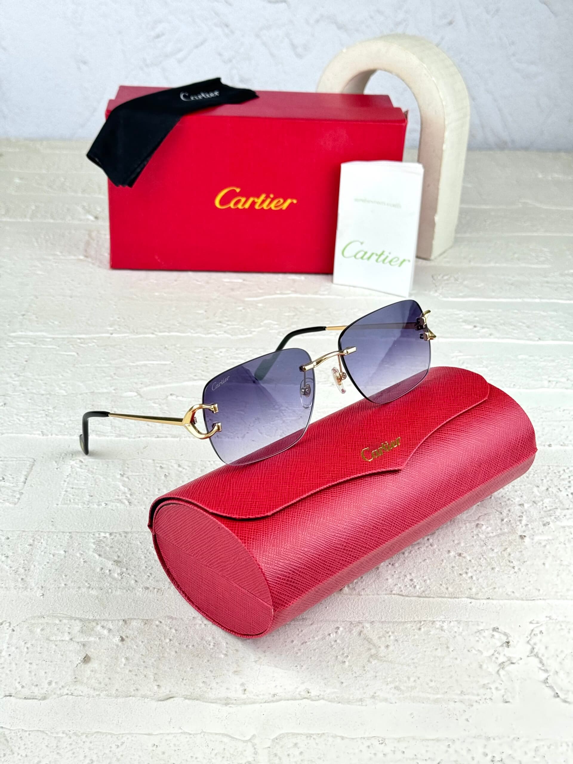 عینک آفتابی زنانه کارتیر مدل CARTIER CT0330S — تصویر ۶