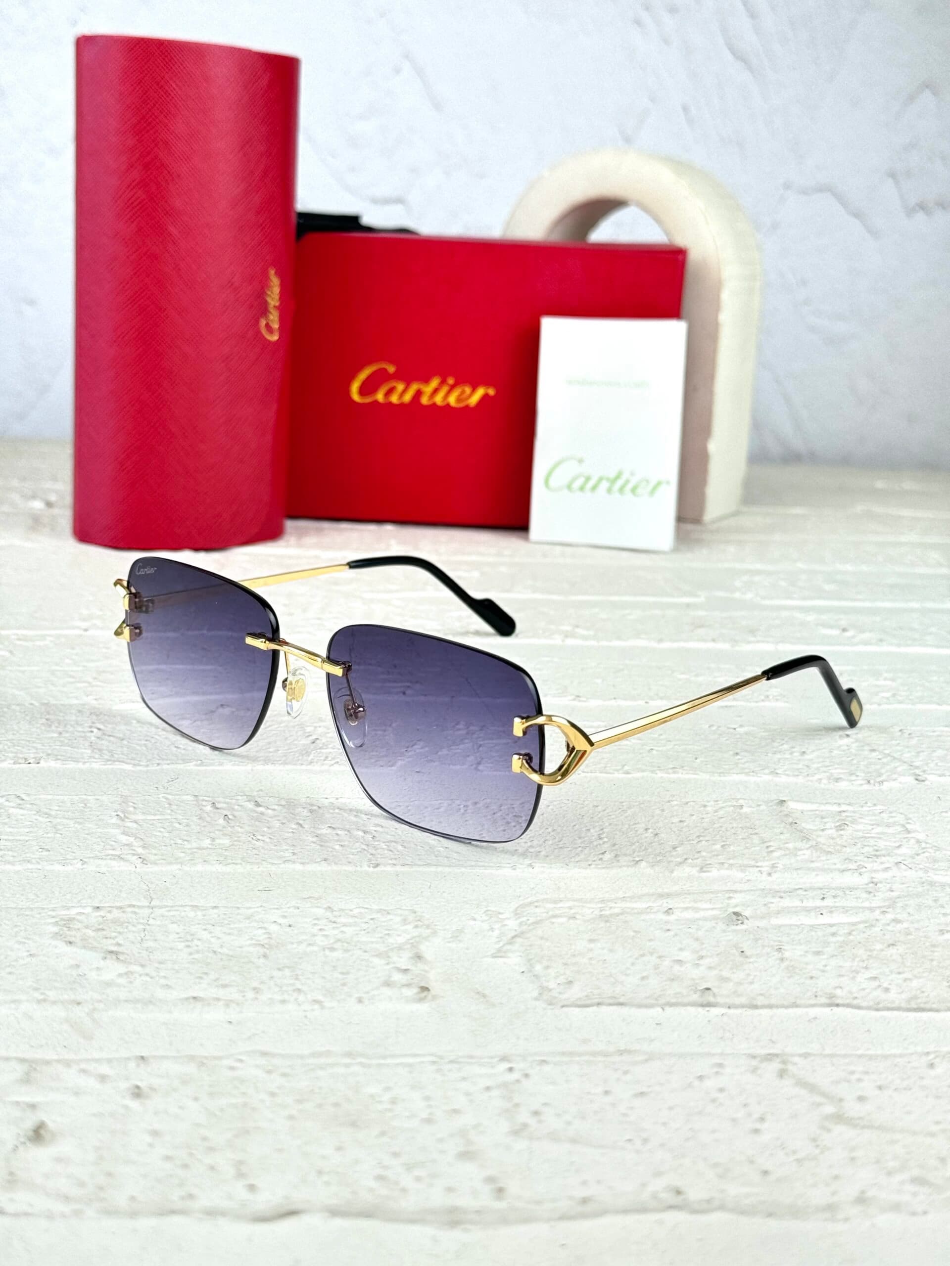 عینک آفتابی زنانه کارتیر مدل CARTIER CT0330S
