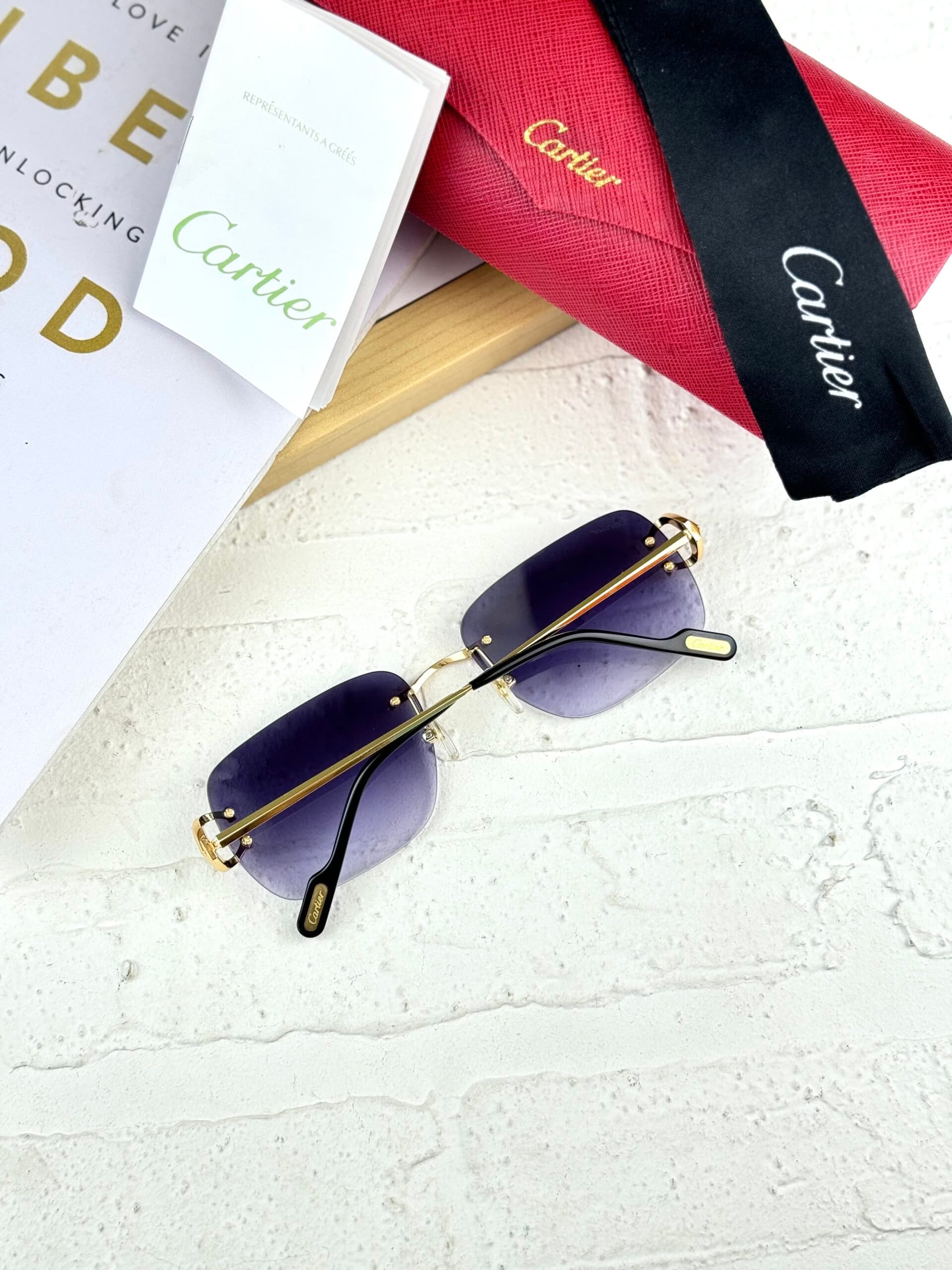 عینک آفتابی زنانه کارتیر مدل CARTIER CT0330S — تصویر ۵