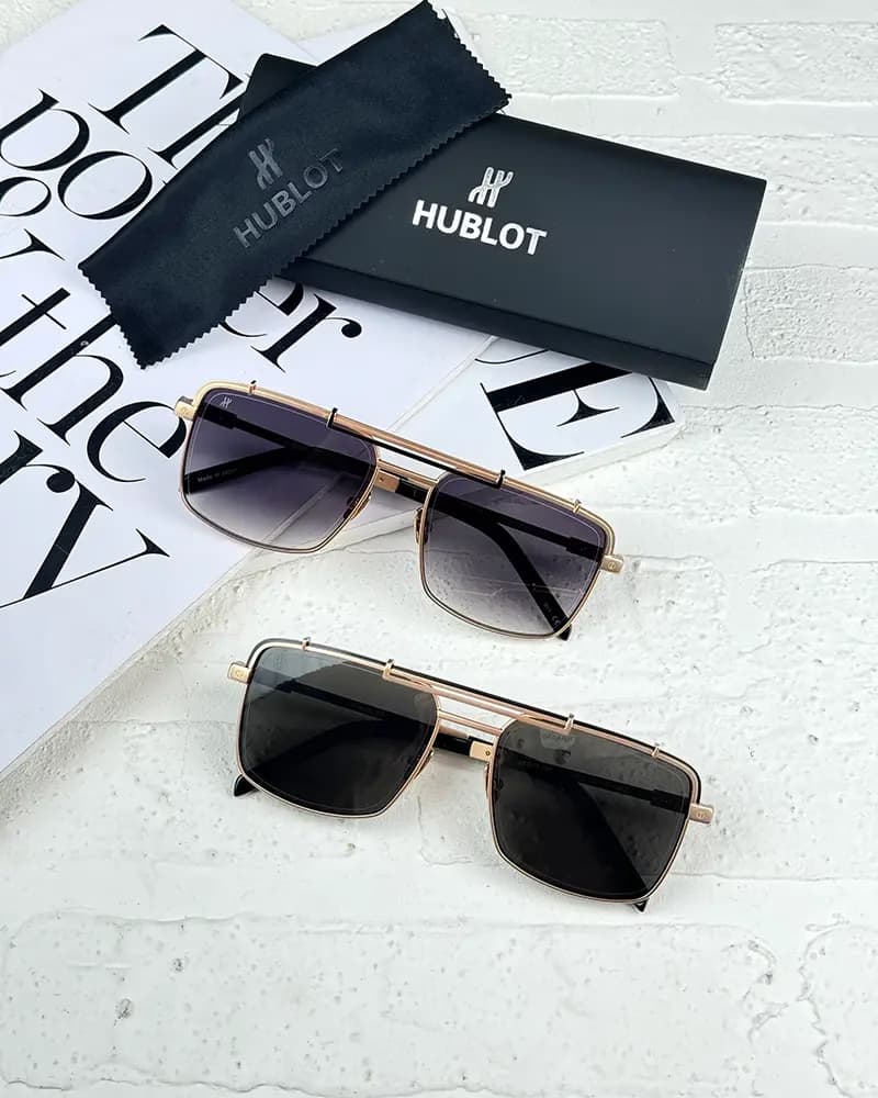 عینک آفتابی مردانه هابلوت مدل HUBLOT H015-120 — تصویر ۴