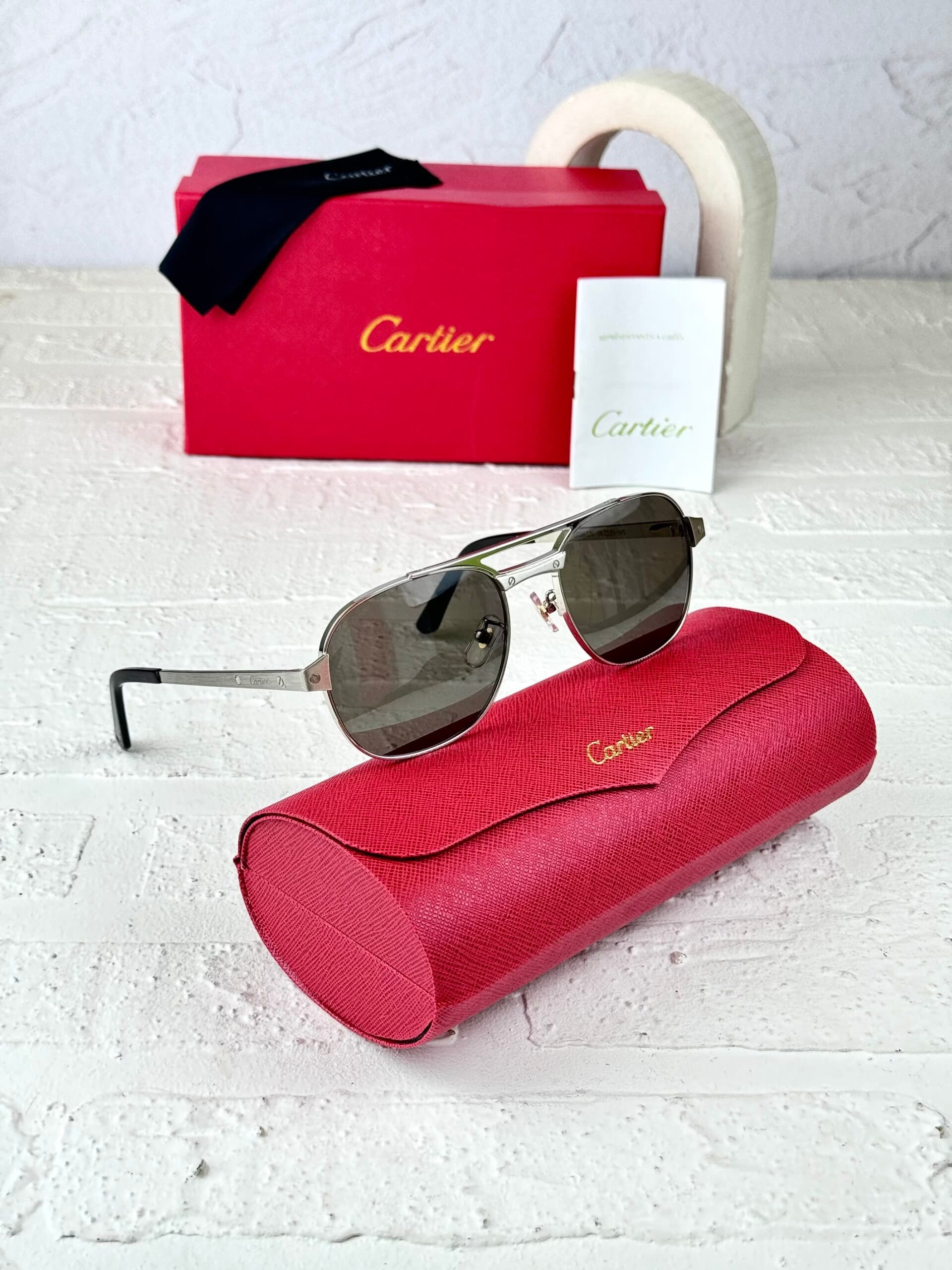 عینک افتابی مردانه کارتیر مدل CARTIER CT0663-S — تصویر ۶