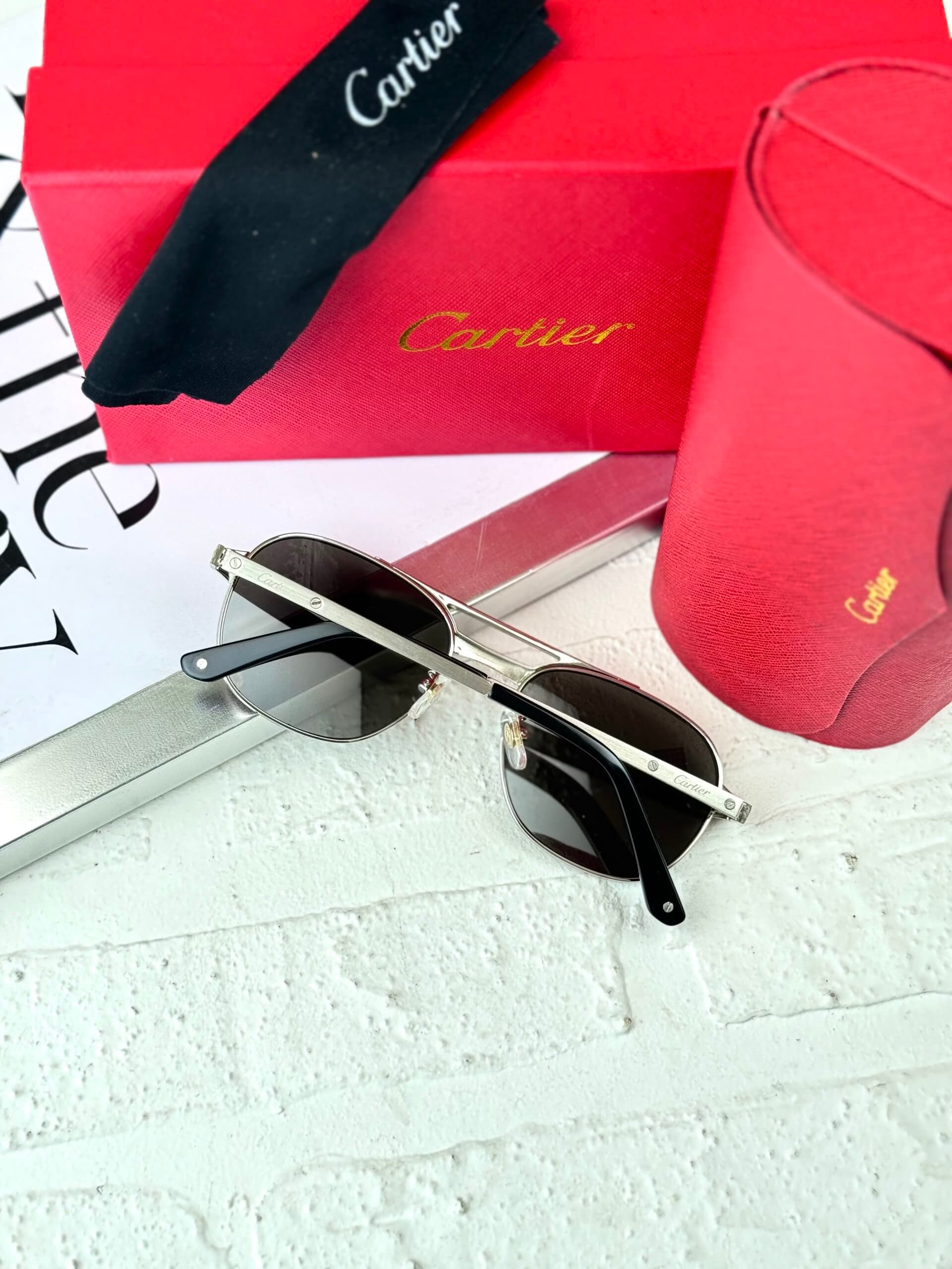 عینک افتابی مردانه کارتیر مدل CARTIER CT0663-S — تصویر ۵