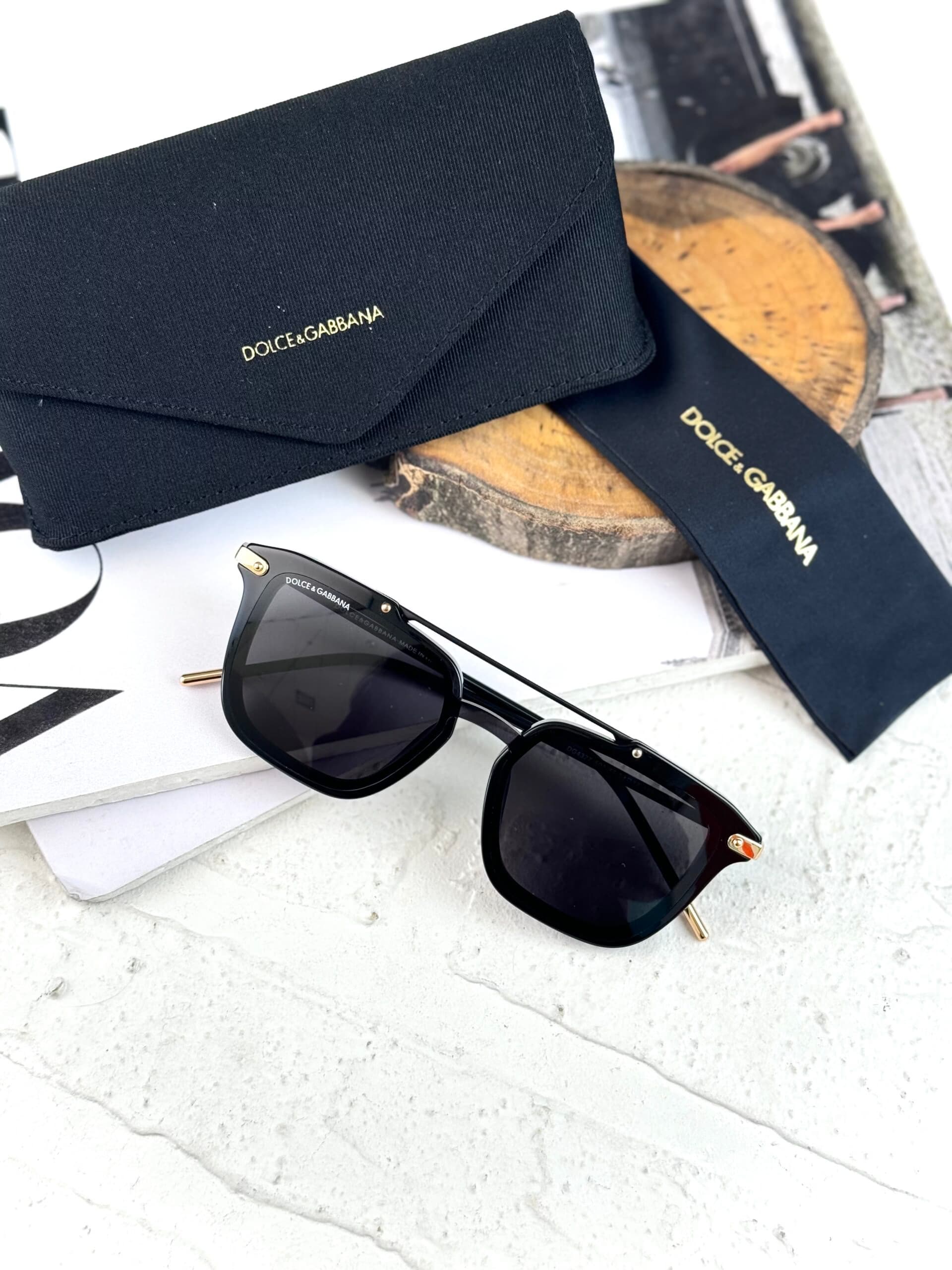 عینک آفتابی اسپرت دولچه گابانا مدل DOLCE&GABBANA DG4327 — تصویر ۴