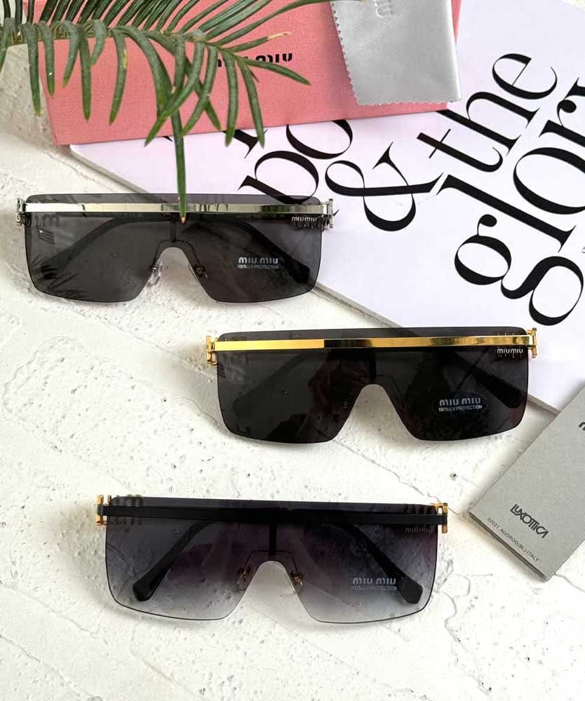 عینک آفتابی زنانه میو میو مدل MIU MIU SMU50Z (sl) — تصویر ۵