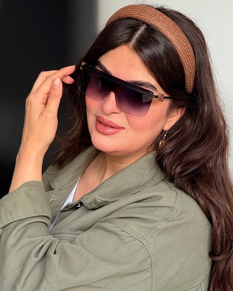 عینک آفتابی زنانه میو میو مدل MIU MIU SMU50Z (sl) — تصویر ۲