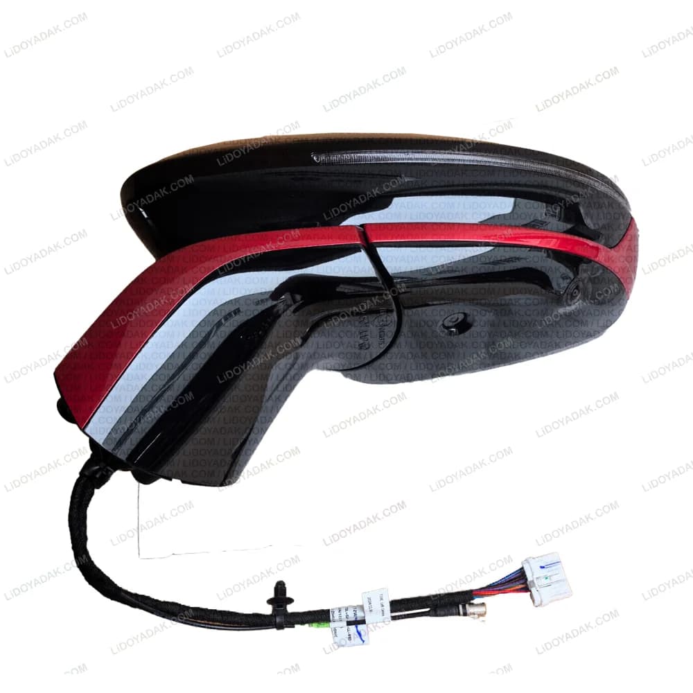 آینه جانبی سمت چپ ( با چراغ خوش آمدگویی FOWNIX) فونیکس FX