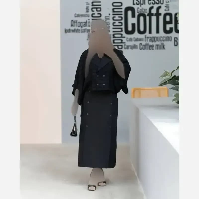 ست کراپ و دامن کوکدوزی روشناناز سایز بزرگ 38 تا 54 — تصویر ۱۰