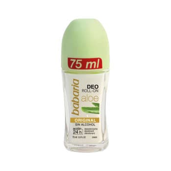 رول ضد تعریق باباریا مدل aloe original حجم 75 میلی لیتر