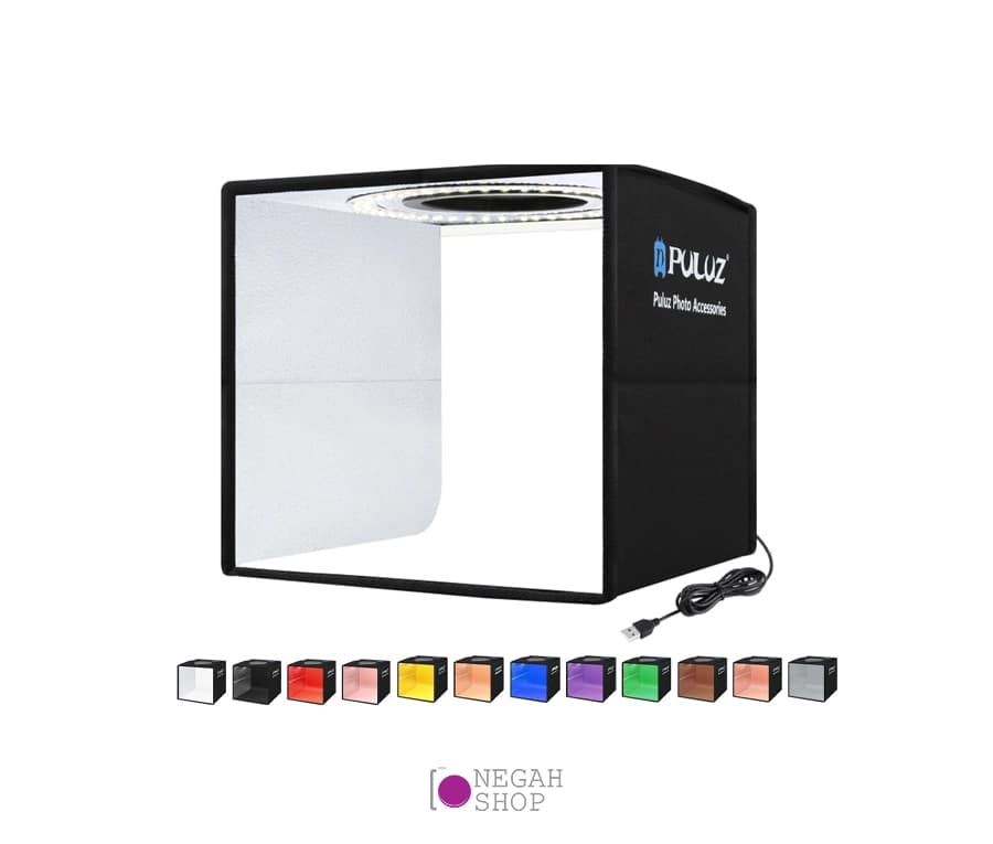 خیمه عکاسی مدل لایت باکس 25 سانتی متر Puluz PU5025