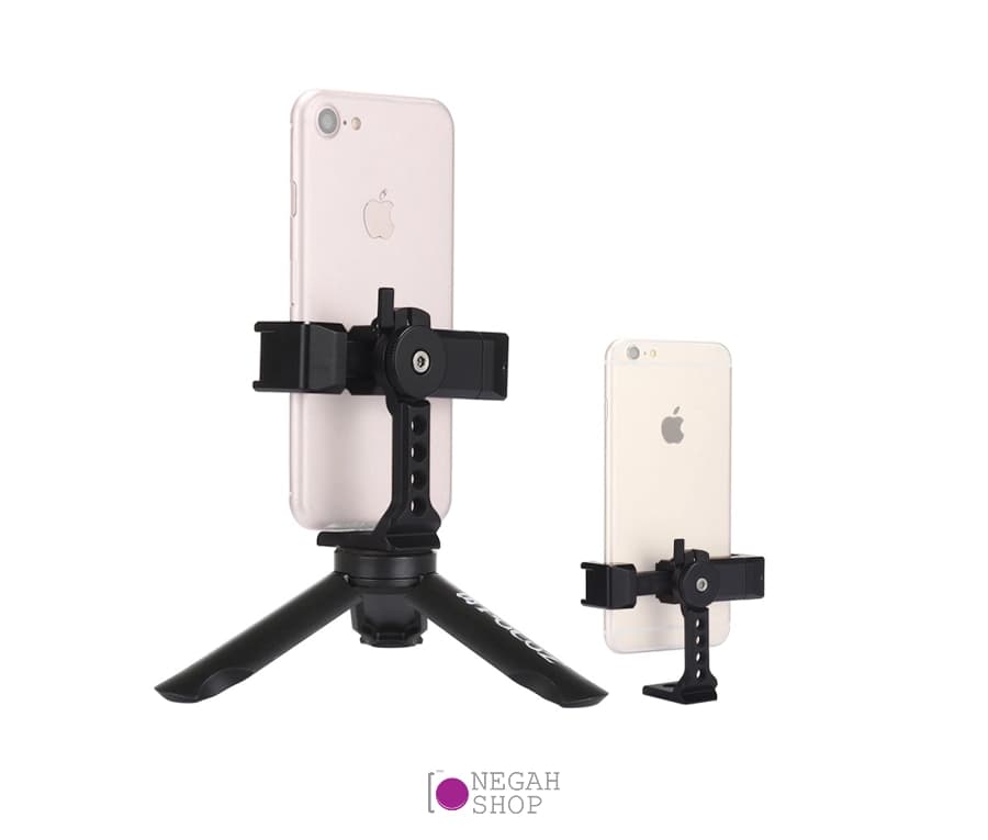 سهپایه نگهدارنده گوشی موبایل Puluz PKT41 با کلدشو — تصویر ۴