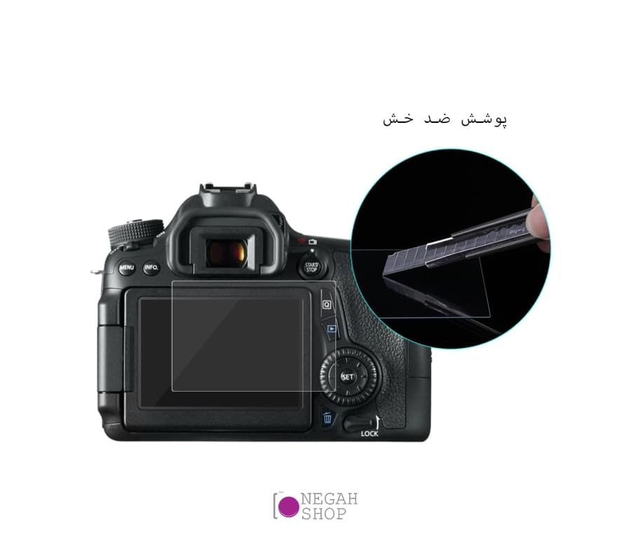 محافظ صفحه نمایش دوربین پلوز Canon 80D مدل Puluz PU5503 — تصویر ۲