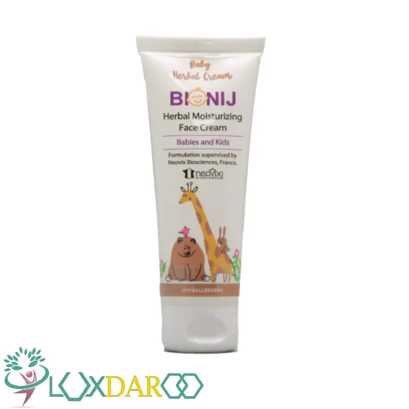 کرم مرطوب کننده صورت گیاهی کودک و نوزاد بیونیج