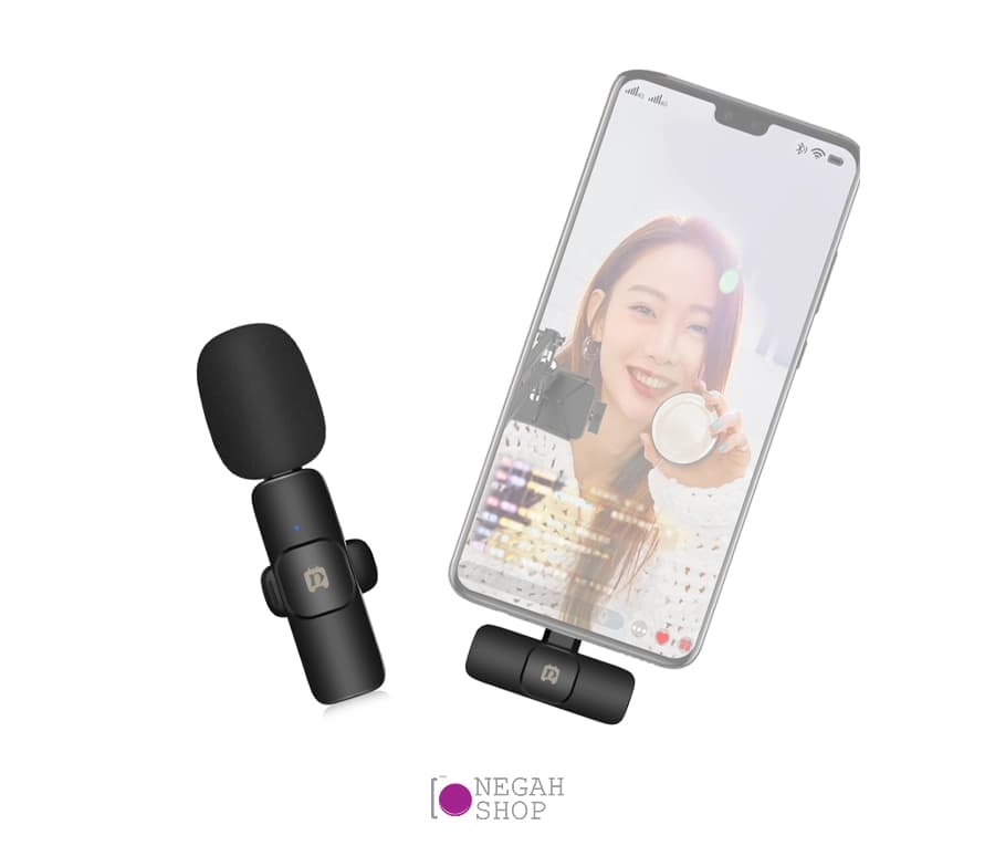 میکروفون بی سیم پلوز Puluz PU3082B Type C Port — تصویر ۲