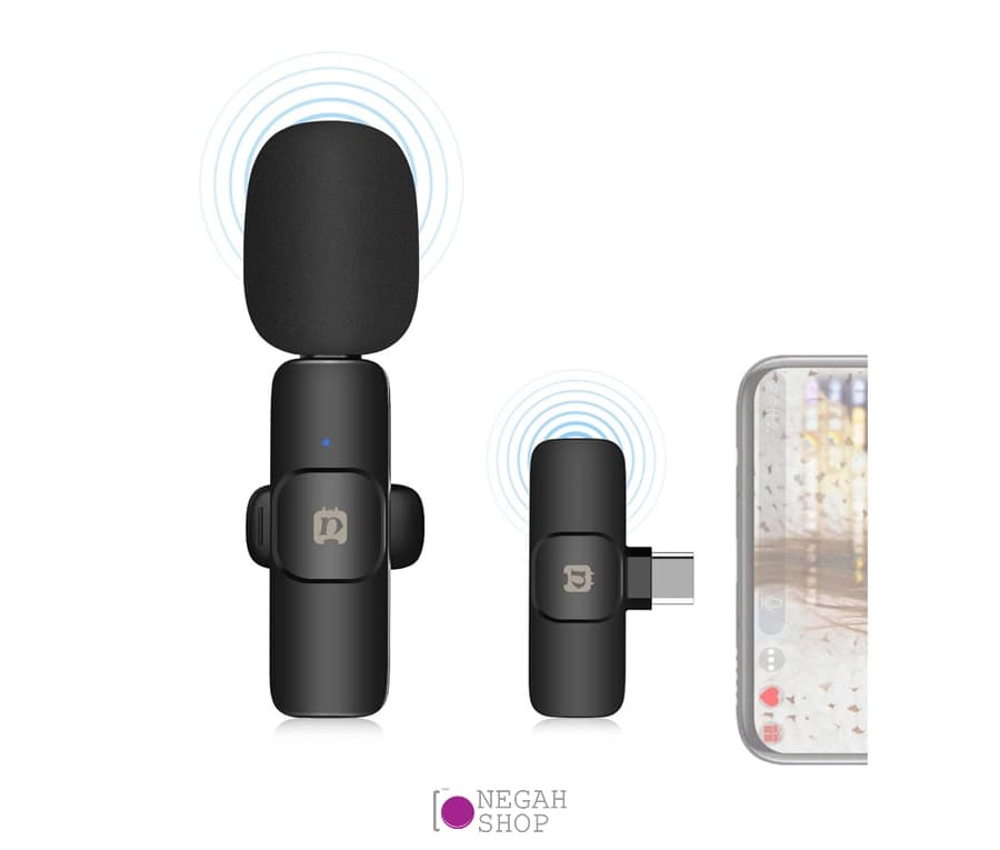 میکروفون بی سیم پلوز Puluz PU3082B Type C Port