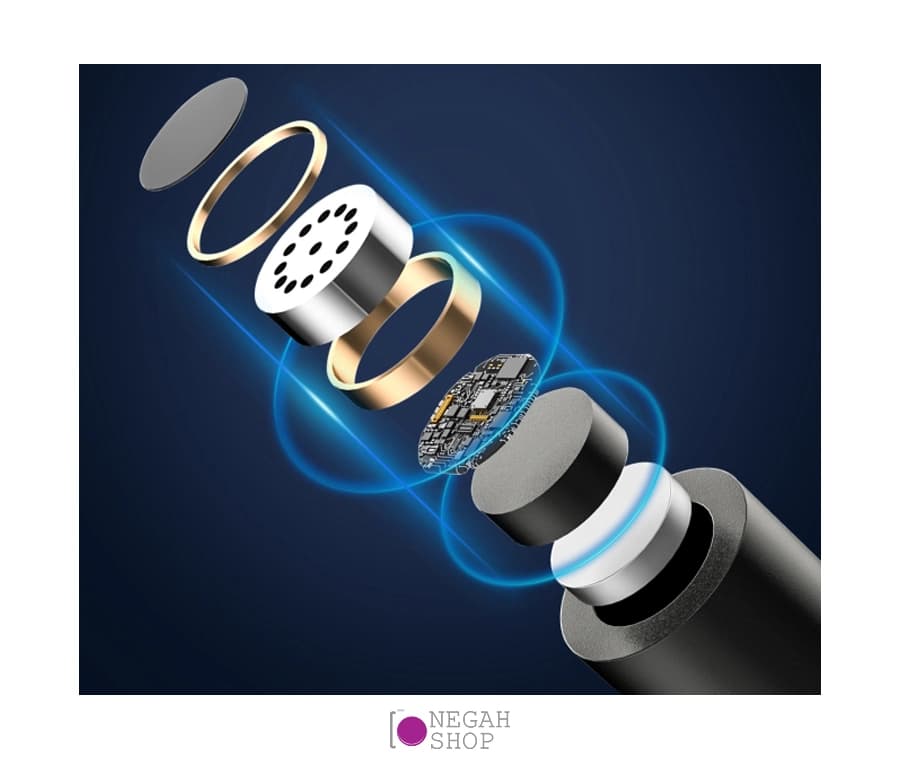 میکروفون بی سیم پلوز Puluz PU3082B Type C Port — تصویر ۵
