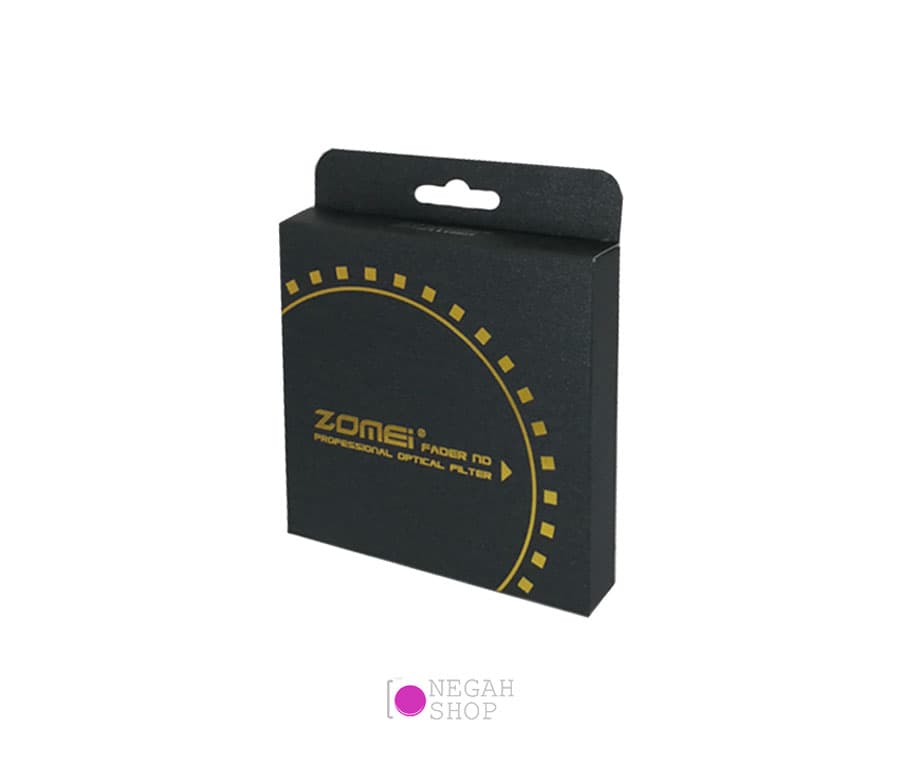 فیلتر لنز ان دی Zomei Slim Fader ND2-400 Vario 82mm