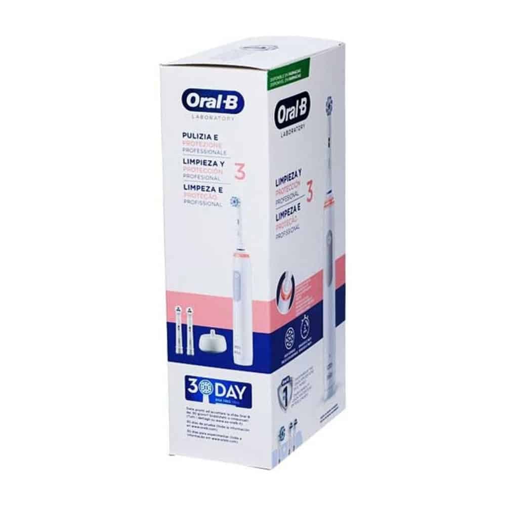 مسواک برقی اورال بی مدل Oral-B laboratory 3 رنگ صورتی — تصویر ۳