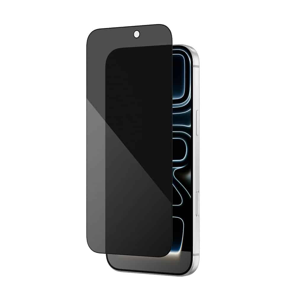 گلس زگ پرایوسی برای آیفون ۱۷ پرو مدل ZAGG Glass Elite Edge Privacy iPhone 17 Pro — تصویر ۲