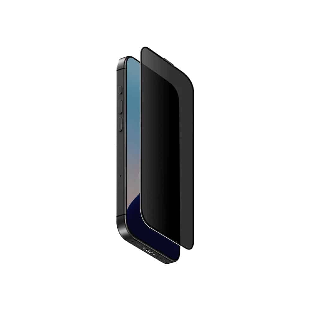 گلس پرایوسی یونیک مناسب آیفون ۱۷پرومکس مدل UNIQ Optix Covex Privacy iPhone 17 Promax