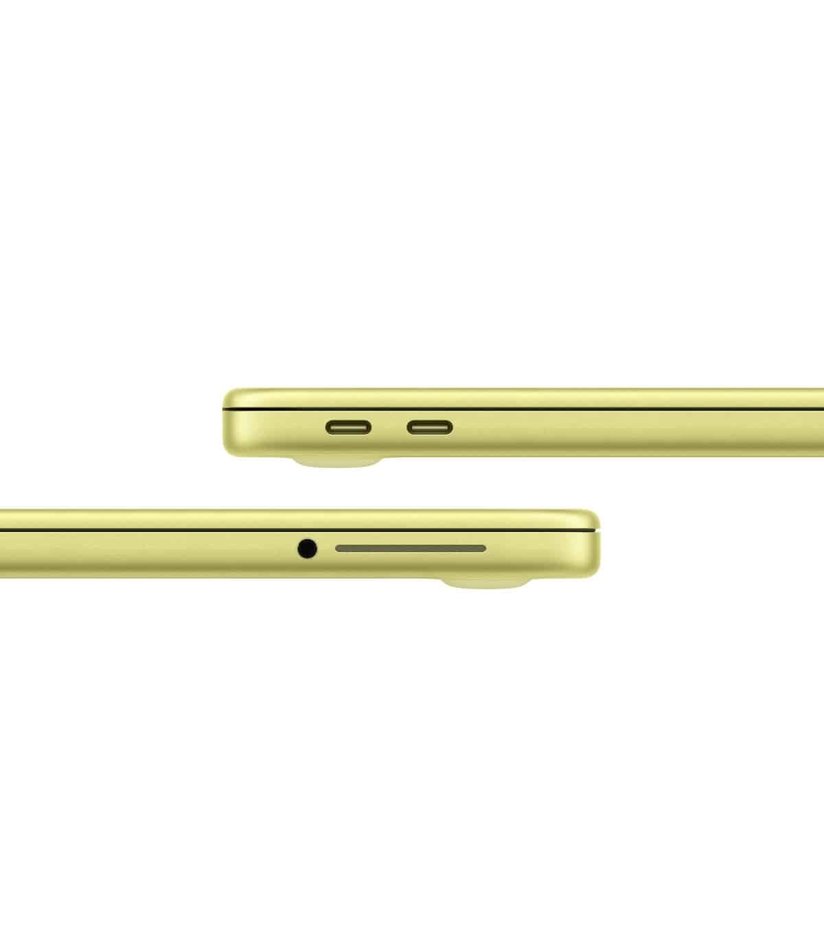مک بوک نئو 13 اینچی اپل با چیپ A18 Pro – ظرفیت 256 گیگ رم 8 گیگ _ رنگ لیمویی MacBook Neo MHFD4 — تصویر ۶