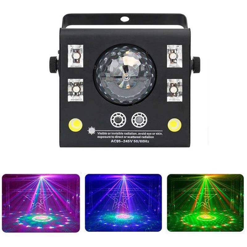 رقص نور افکتی 4کاره 4In 1 Rgbw Magic Ball Led Par