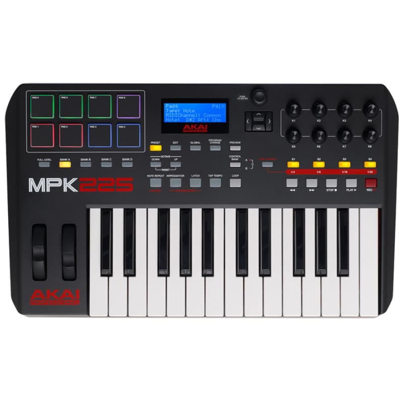 میدی کنترلر AKAI MPK225 — تصویر ۲
