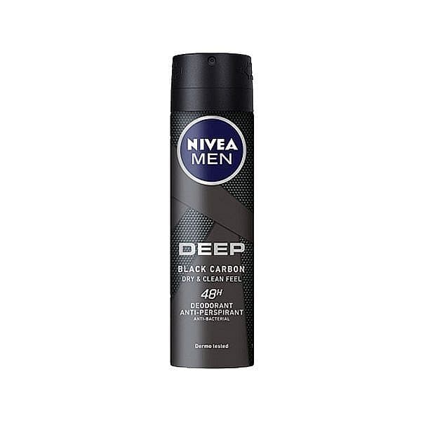 اسپری بدن نیوا مردانه NIVEA MEN DEODORANT SPRAY DEEP حجم150ml اصل — تصویر ۲