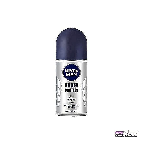 مام رول نیوا NIVEA SILVER PROTECT مردانه حجم50ml دو لیبل-اصل