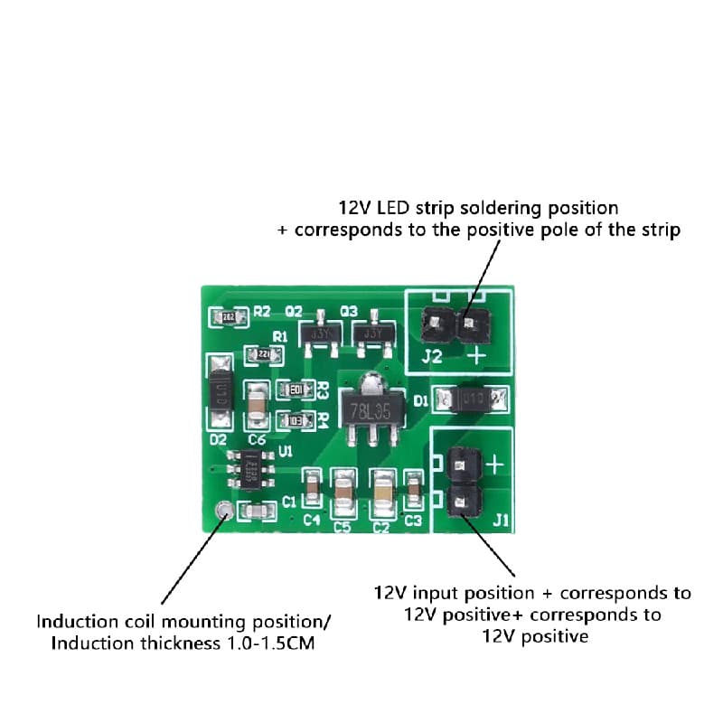 ماژول تاچ دارای درایور LED 12 ولت — تصویر ۶
