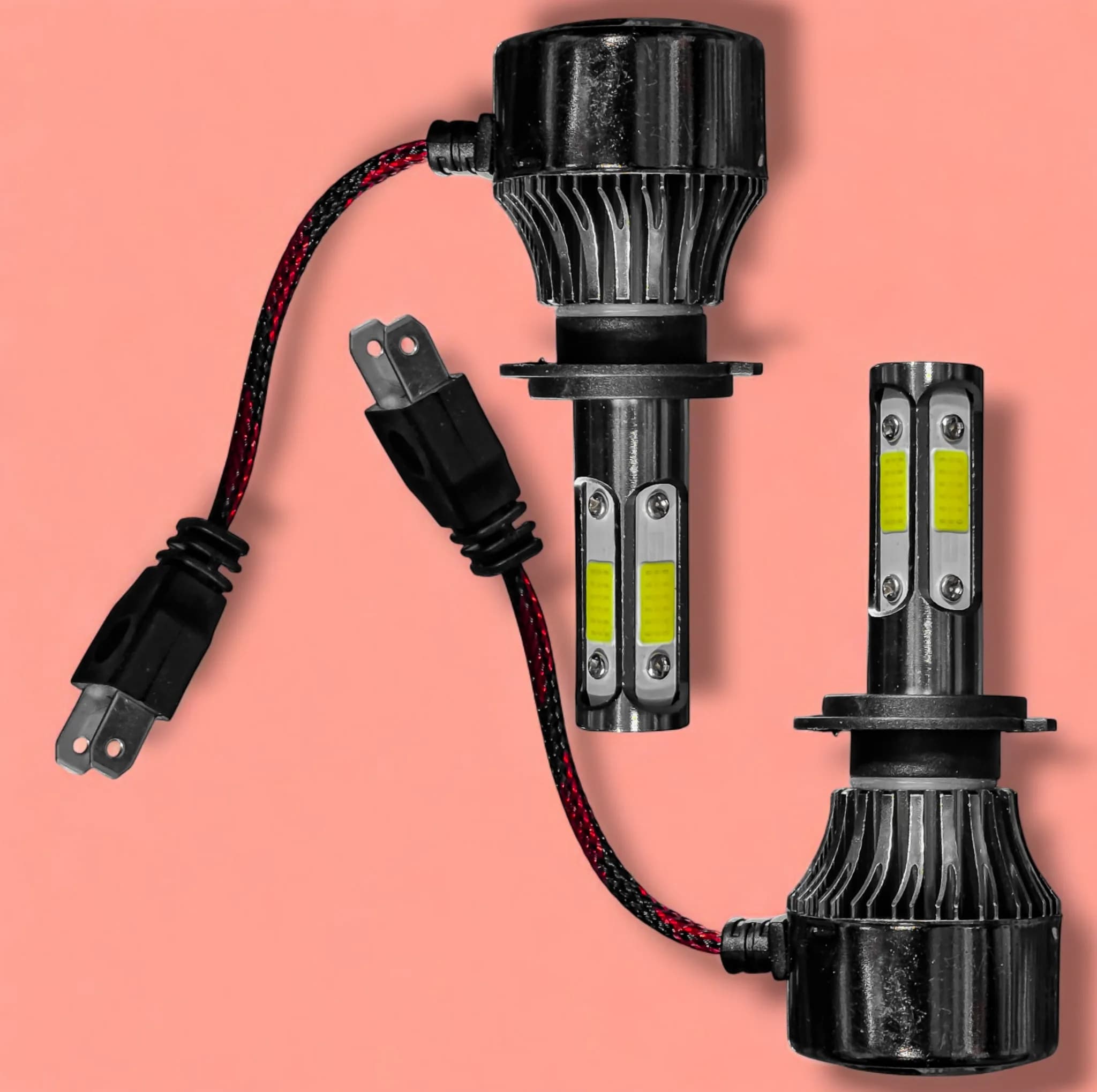هدلایت نور پایین چراغ جلو خودرو تک حالته فورس مدل ۴ طرفه یخی کد CUB پایه H7 مناسب برای وانت نیسان بسته ۲ عددی — تصویر ۸