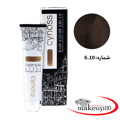 رنگ موی سینوس بلوند خاکستری طبیعی تیره شماره 6.10