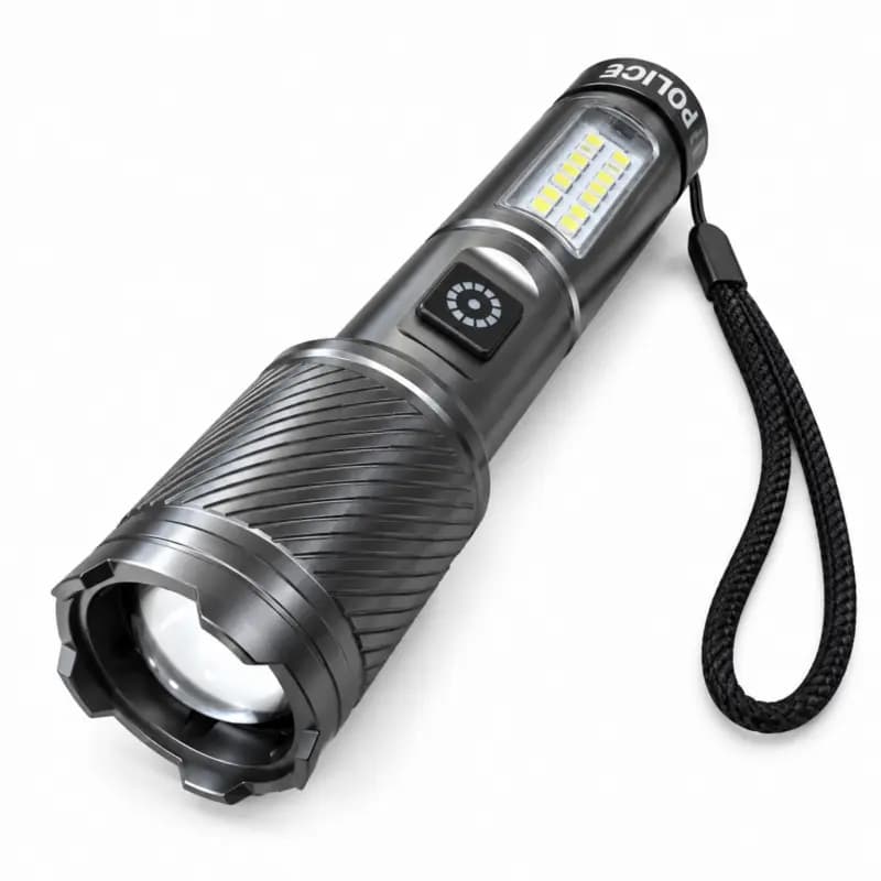 چراغ قوه دستی دیپ کینگ مدل POLICE -652با نور مهتابی