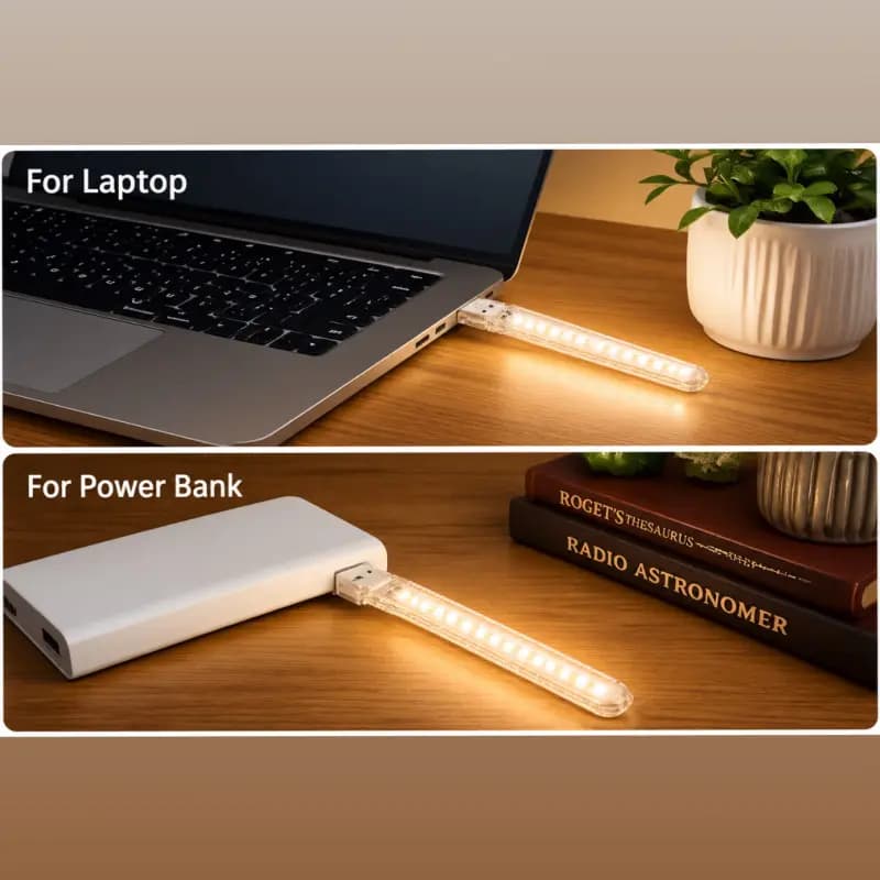چراغ اضطراری ویدز مدل LED-COB بسته 4 عددی — تصویر ۳