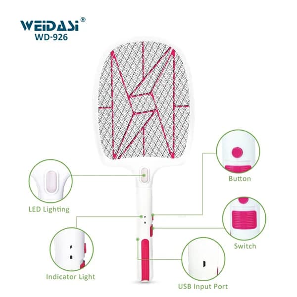 حشره کش برقی ویداسی مدل wd-926 — تصویر ۳
