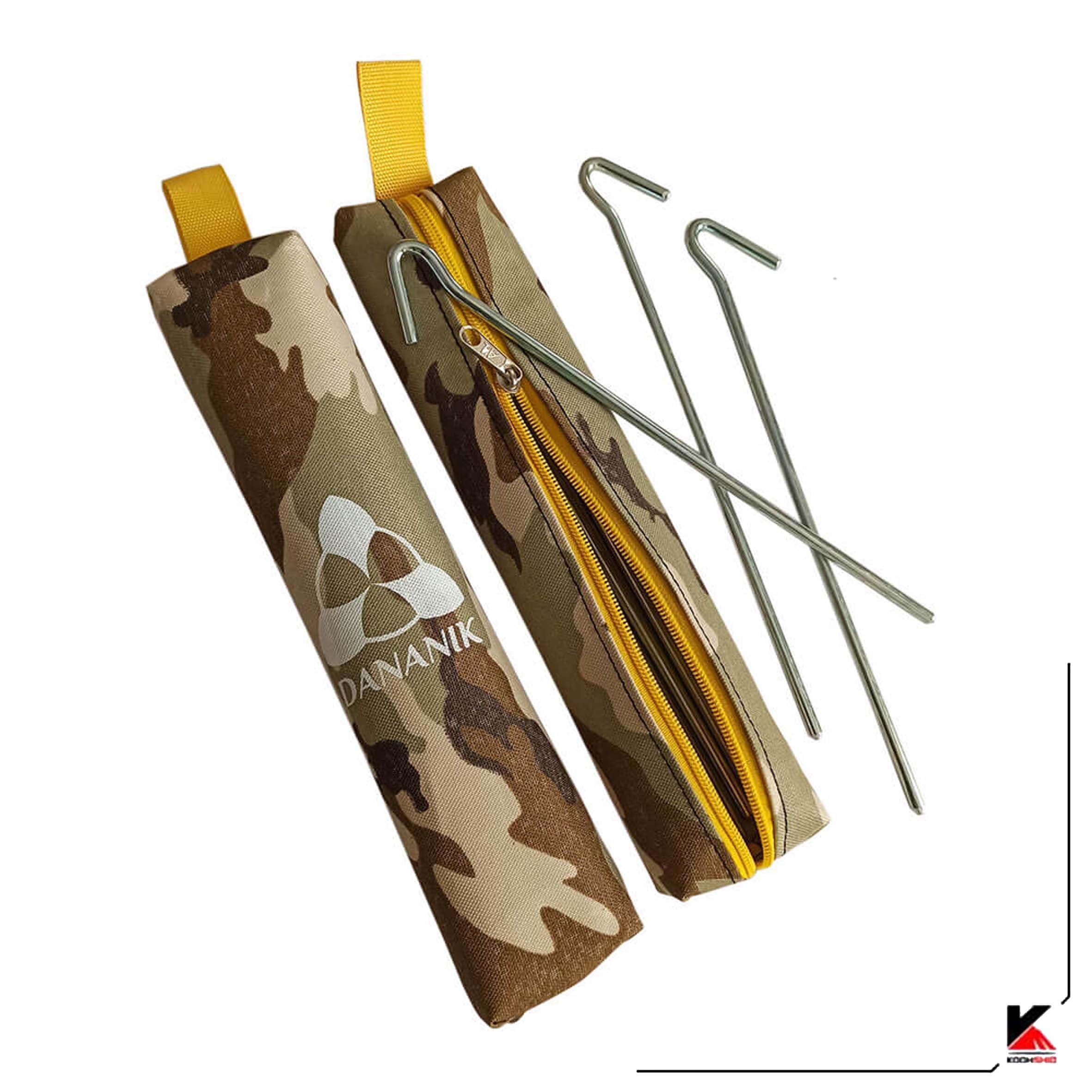 میخ چادر MK122 بسته 6 عددی — تصویر ۵