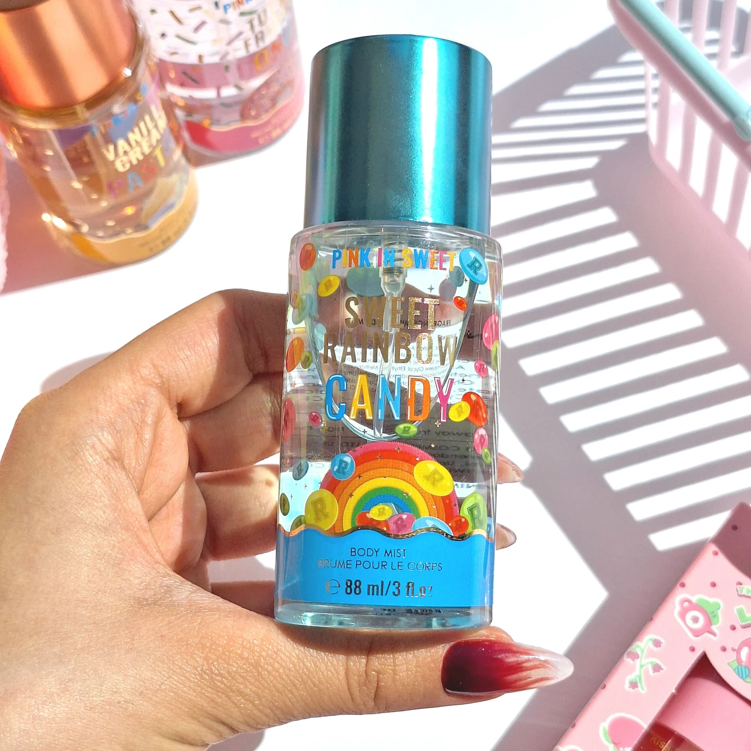 بادی اسپلش مینی رایحه sweet rainbow candy