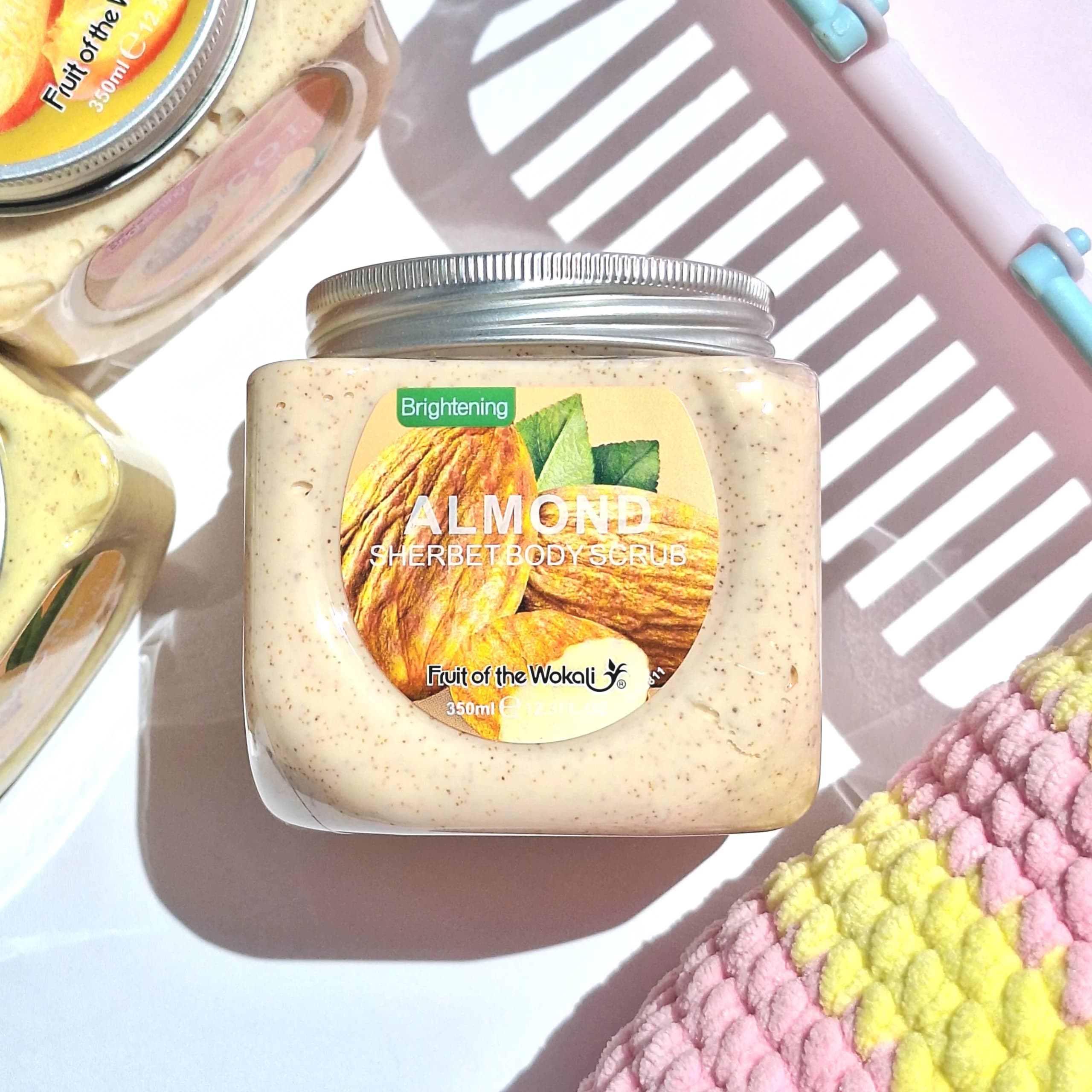 اسکراب بدن بادام