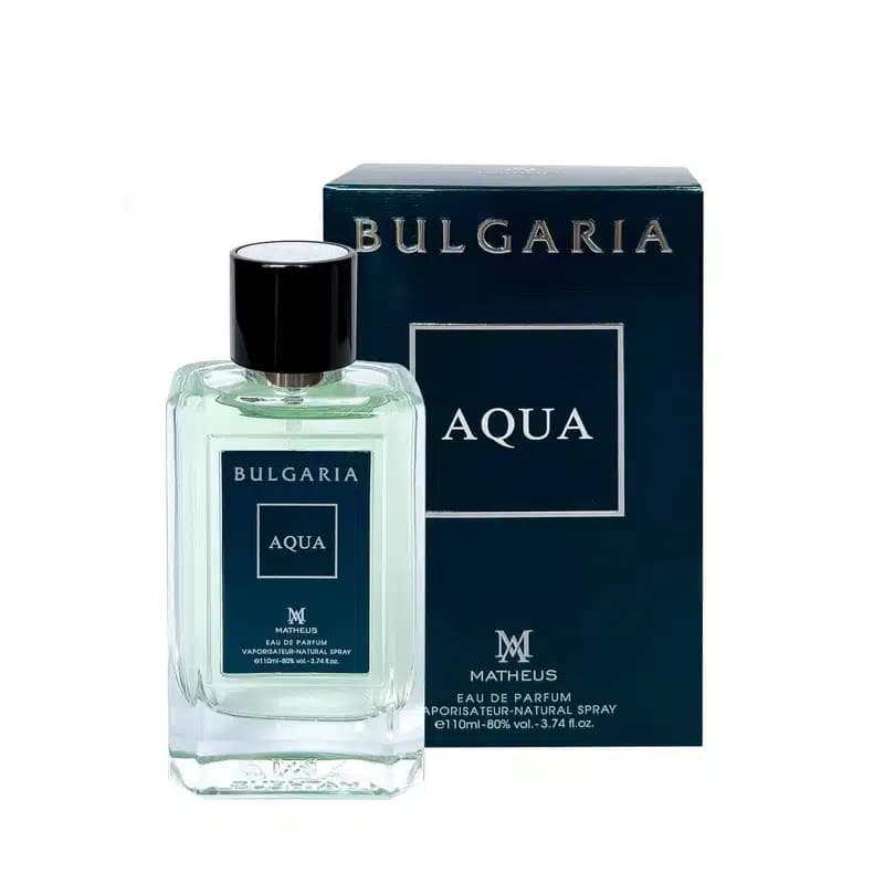ادوپرفیوم مردانه متئوس مدل Bulgari Aqua حجم ۱۱۰ میلی لیتر