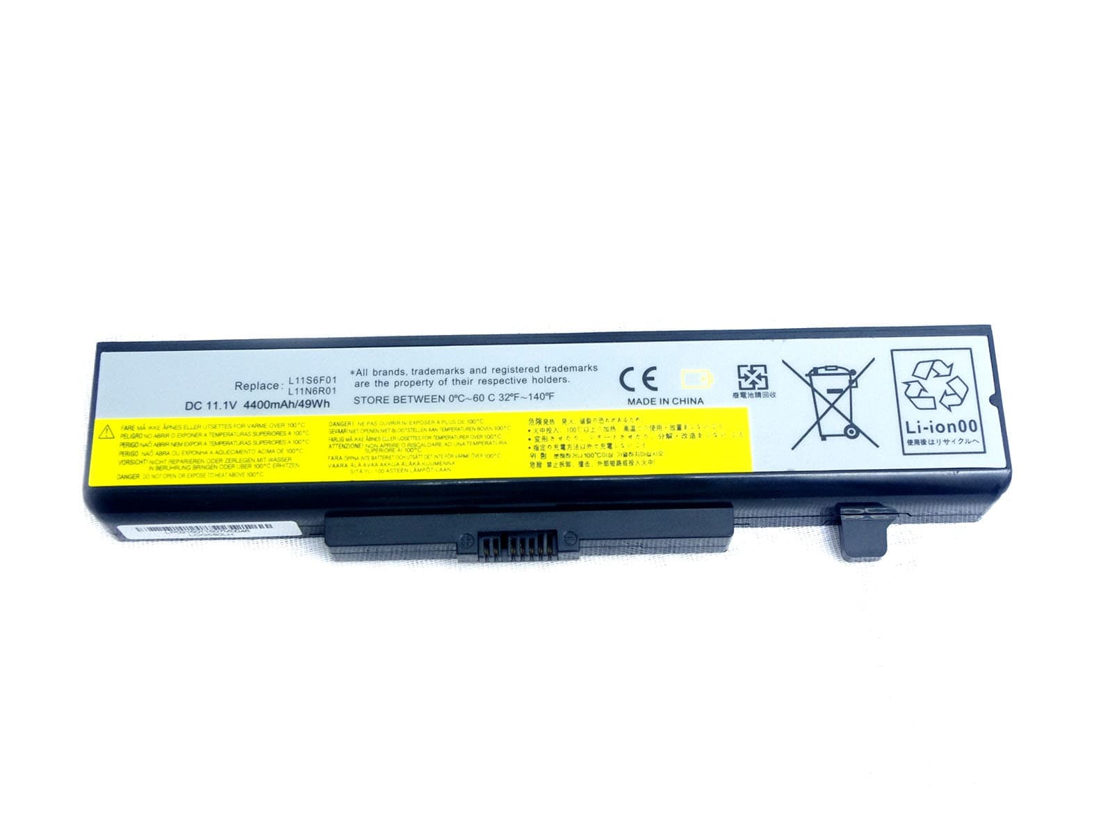 باتری اورجینال 6 سلولی L11S6Y01 لپ تاپ لنوو Y480 ، Y580