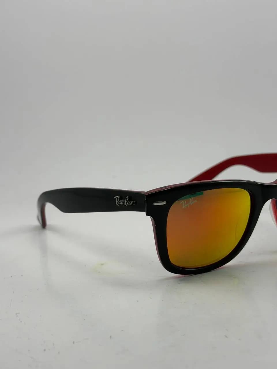 ریبن ریفرر مشکی قرمز rayban rb-2140 — تصویر ۲