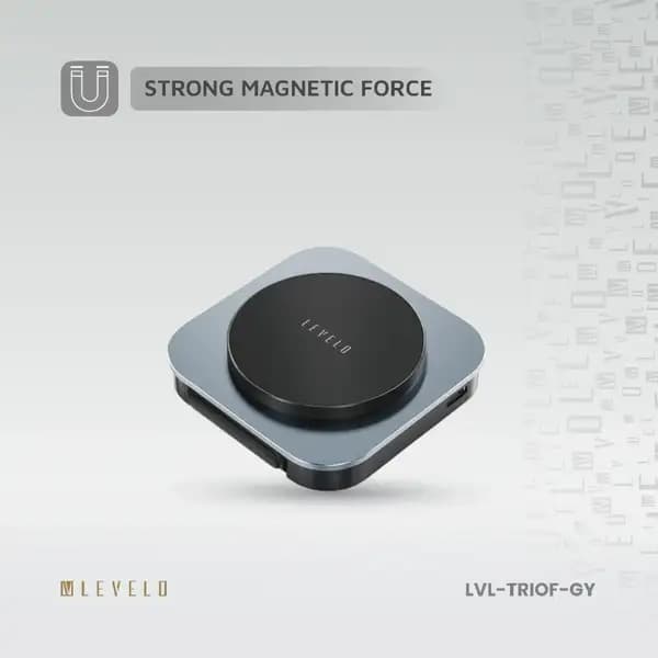 شارژر وایرلس لولو مدل Levelo TrioFlow 3 in 1 Wireless Charger — تصویر ۵