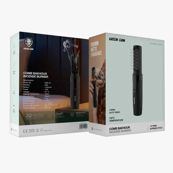 دستگاه بخور شانه‌ای گرین لاین مدل Green Comb Bakhour Incense Burner — تصویر ۵