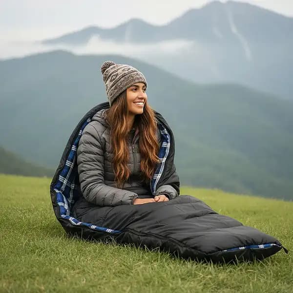 کیسه‌خواب کمپینگ گرین‌ لاین مدل Green Lion Sleep Mate Camping Sleeping Bag — تصویر ۲