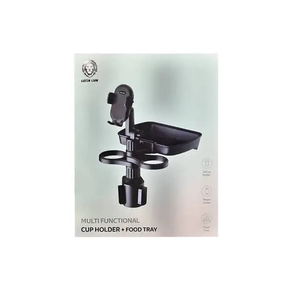 نگهدارنده گوشی و جا لیوانی خودرو مدل ۲ در ۱ گرین لاین مدل GREEN LION 2-in-1 Flexgrip Car Cup Holder and Phone Mount — تصویر ۳