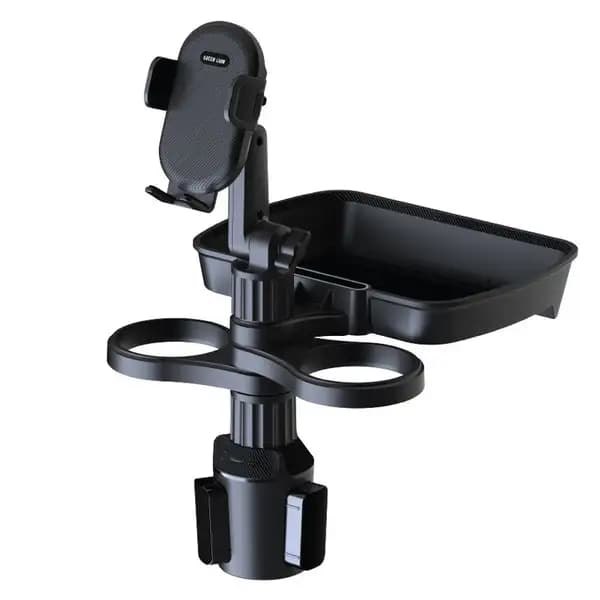 نگهدارنده گوشی و جا لیوانی خودرو مدل ۲ در ۱ گرین لاین مدل GREEN LION 2-in-1 Flexgrip Car Cup Holder and Phone Mount