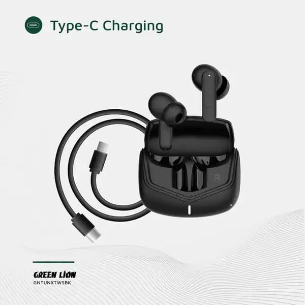 ایرپاد گرین لاین مدل Green Lion Tune X True Wireless Earbuds — تصویر ۴