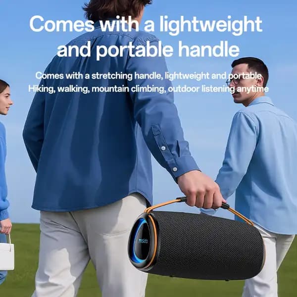 اسپیکر بلوتوثی 30 وات یسیدو مدل YESIDO YSW38 Desktop Bluetooth Speaker 30W RGB Lighting — تصویر ۴