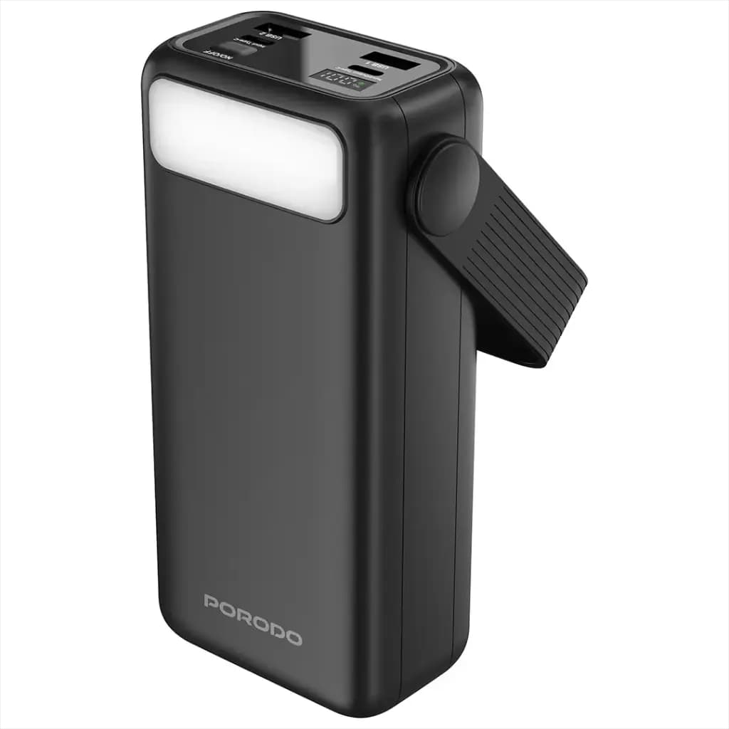 پاوربانک 80000 هزار 20 وات لارا پرودو مدل PORODO LARA 80000 20W POWER BANK PDPBJ261BK — تصویر ۷